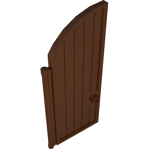 Door, Gate 1 x 4 x 7 2/3 with Curved Top (24054)
