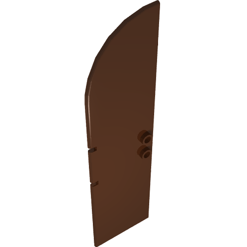 Door 1 x 4 x 11 1/3 Arched Top