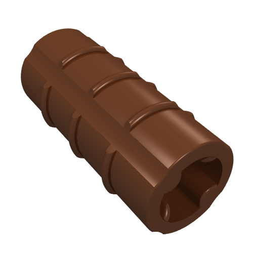 Technic Axle Connector Ridged [with x Hole x Orientation]