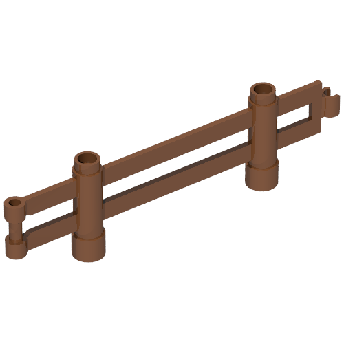 Duplo Fence 1 x 10 x 2 [Clip and Bar ends] (98460)