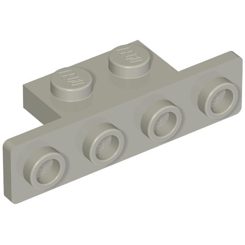Bracket 1 x 2 - 1 x 4 [Rounded Corners] (10201)