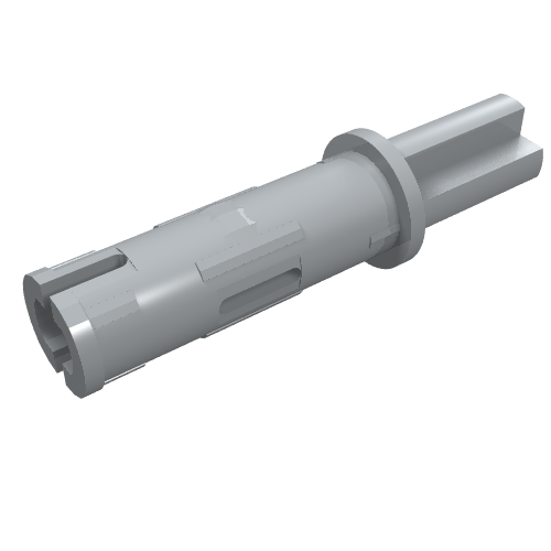 Technic Axle Pin 3L with Friction Ridges Lengthwise and 1L Axle
