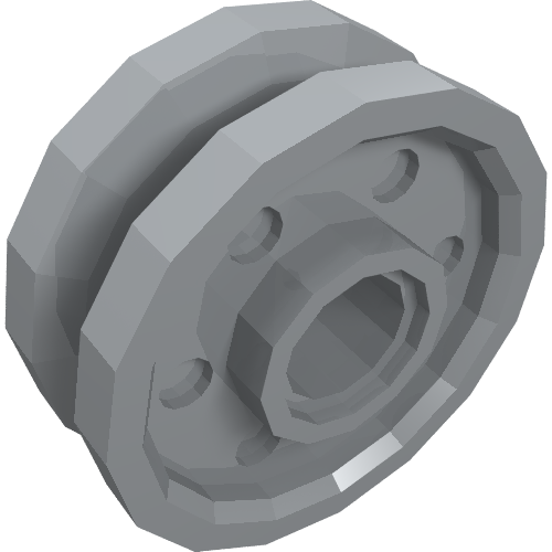 Wheel 18 x 8 with Fake Bolts and Deep Spokes with Inner Ring (13971)