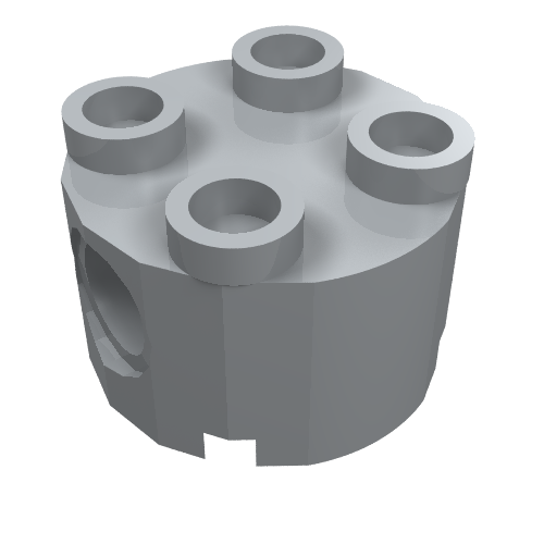 Brick Round 2 x 2, Pin Holes (17485)