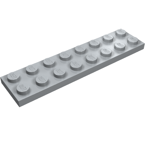 Plate 2 x 8
