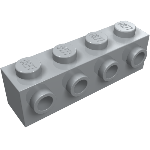 Brick Special 1 x 4 with 4 Studs on One Side (30414)