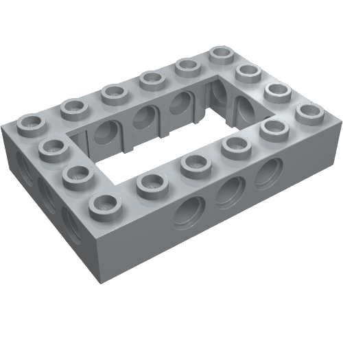 Technic Brick 4 x 6 with 2 x 4 Opening (32531)