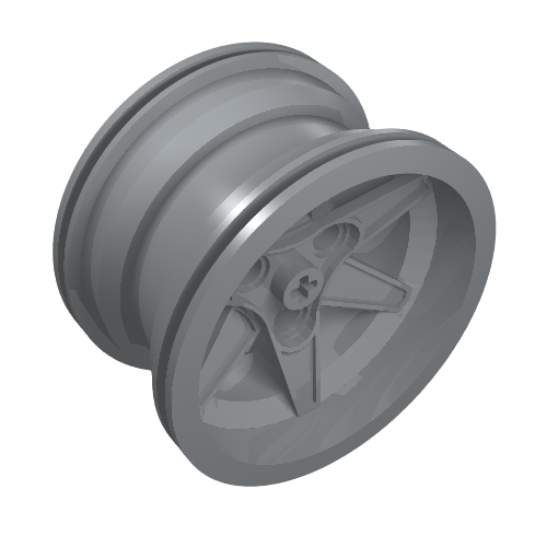 Wheel 56 x 34 Technic Racing Medium with 3 Pin Holes (44772)