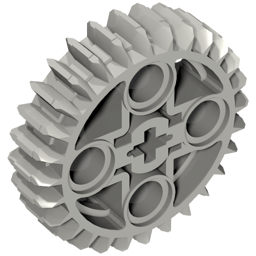 Technic Gear 28 Tooth Double Bevel (46372)