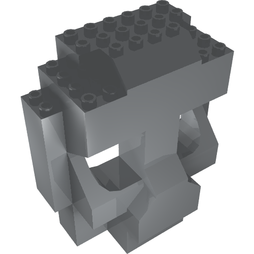 Rock Panel Skull 5 x 10 x 10 (47991)