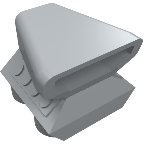 Engine / Air Scoop 2 x 2 (50943)