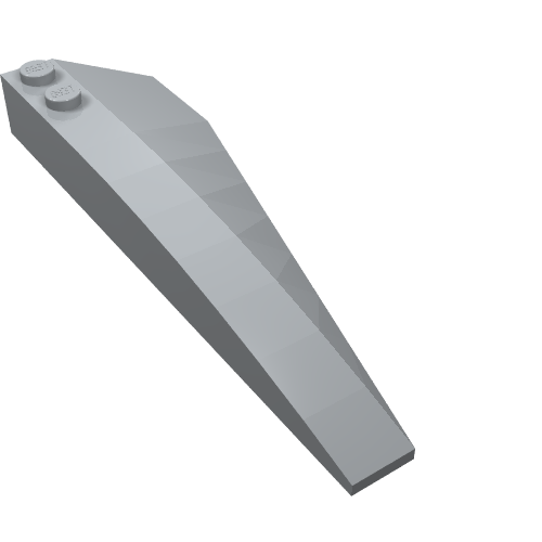 Brick Wedged, Curved 10 x 3 Left (50955)