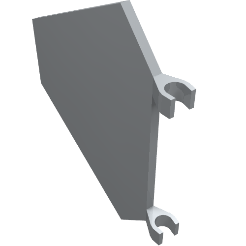 Flag 5 x 6 Hexagonal with C Clips (51000)
