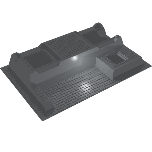 Baseplate Raised 32 x 48 x 6 with Level Front (51542)