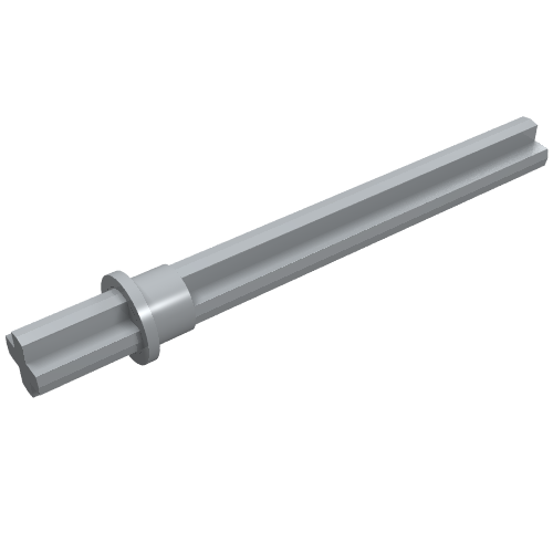 Technic Axle 5.5 with Stop [Rounded Short End]