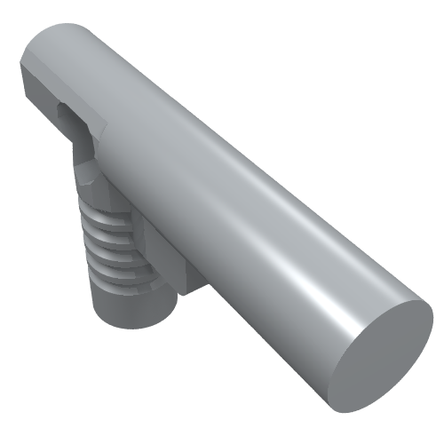 Equipment Hose Nozzle / Gun with Side String Hole Simplified (60849)