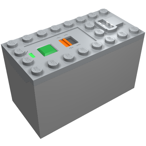 Battery Box, Power Functions, with Dark Bluish Gray Bottom [Non-Rechargeable] (64228)