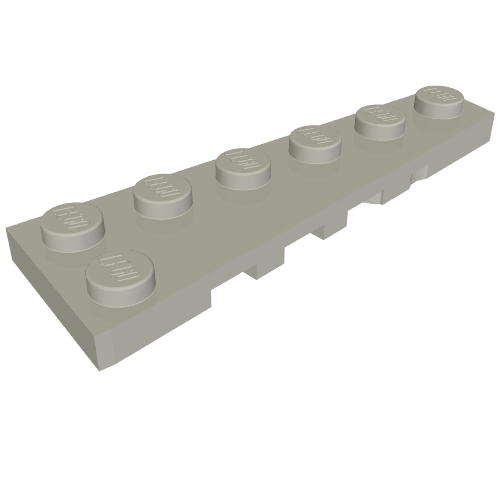 Wedge Plate 6 x 2 Right (78444)