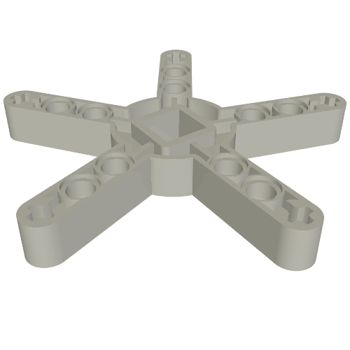 Technic Propeller 5 Blade 9 Stud Diameter with Square Hole (80273)