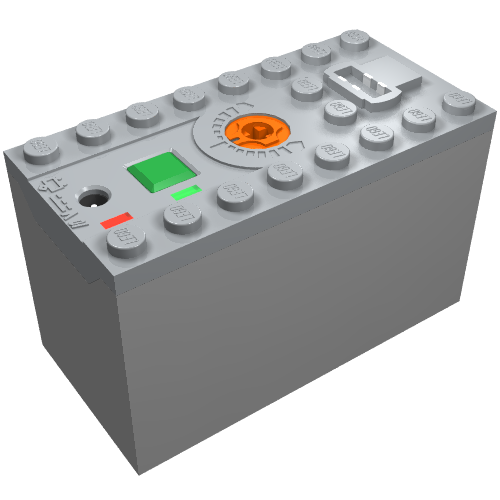 Battery Box, Power Functions, with Dark Bluish Gray Bottom [Rechargeable] (84599)
