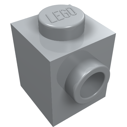 Brick Special 1 x 1 with Stud on 1 Side (87087)