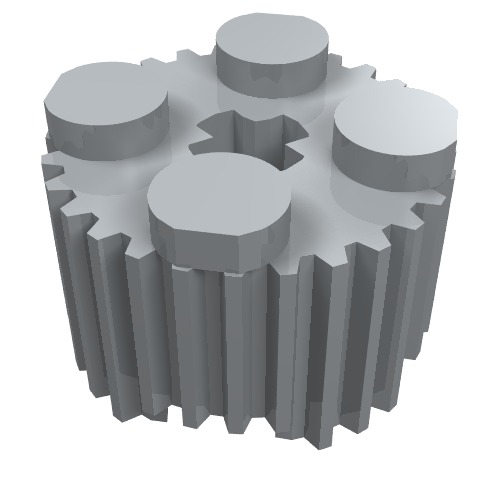 Brick Round 2 x 2 [Grill] (92947)