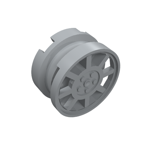 Wheel 11 x 6 with 8 Spokes (93593)