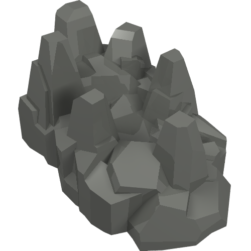 Large Figure Limb Cover, Armour with Rock Spikes (11268)