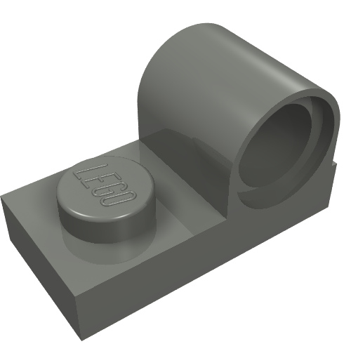 Plate Special 1 x 2 with Pin Hole on Top (11458)
