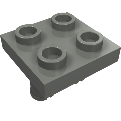 Plate 2 x 2 with 2 Pins (15092)