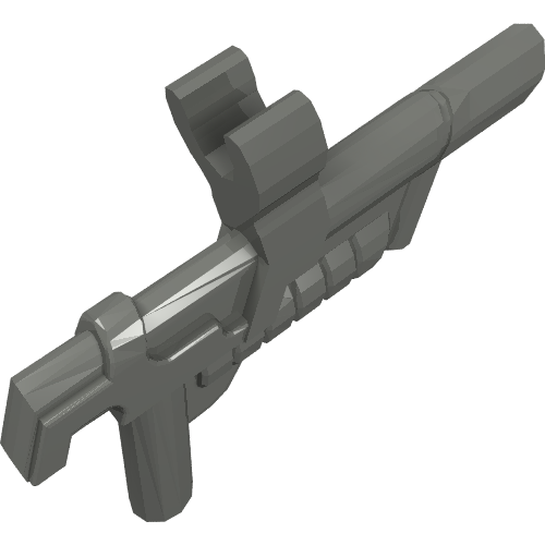 Weapon Gun Automatic Pistol with Top Clip (15445)