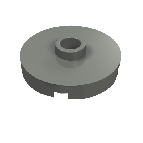 Plate Special Round 2 x 2 with Center Stud (Jumper Plate) (18674)