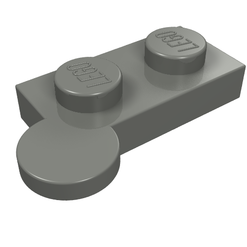 Hinge Plate 1 x 4 Swivel Top [Solid Pin]