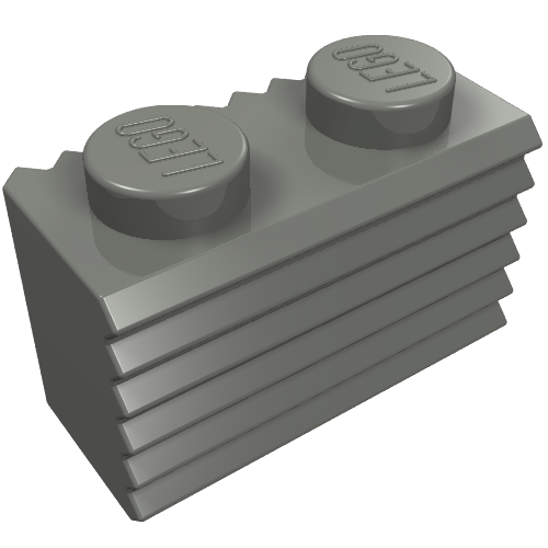 Brick Special 1 x 2 with Grille (2877)