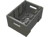 Box / Crate with Handholds 3 x 4 x 1 2/3
