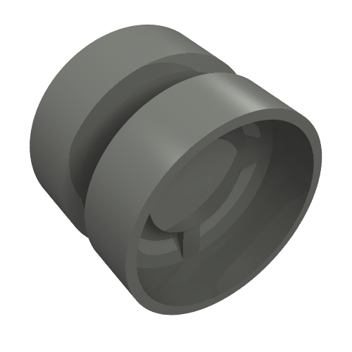 Wheel 18 x 14 with Tread Small Hub