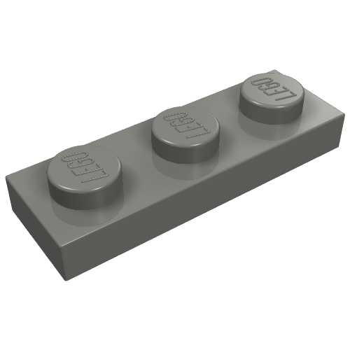 Plate 1 x 3