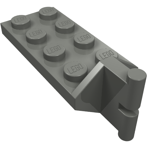 Hinge Plate 2 x 4 with Articulated Joint - Male (3639)