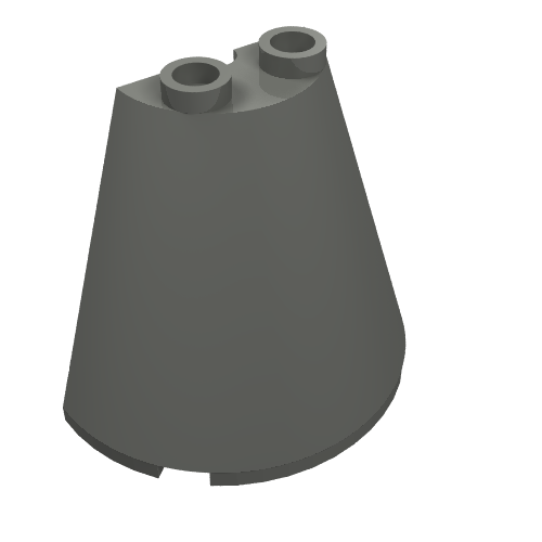 Cone Half 2 x 4 x 3 (38317)