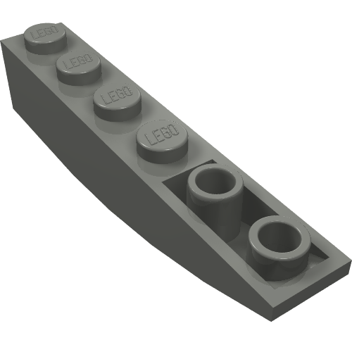 Brick Curved Inverted 6 x 1 (42023)