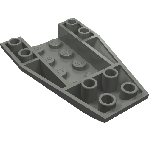 Brick Wedged, Curved Inverted 6 x 4 (43713)