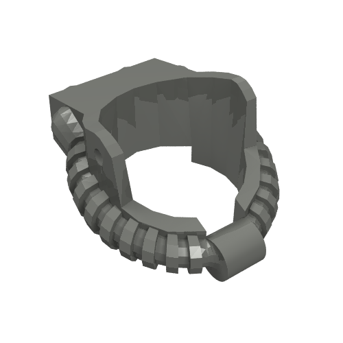 Minifig Neckwear Helmet Breathing Apparatus (6158)