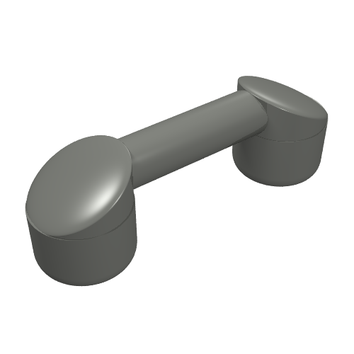 Bar 1 x 3 (Radio Handle, Phone Handset) (6190)