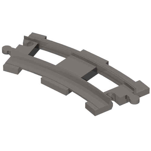 Duplo Train Track 4 x 8 Curved [Short] (6378)