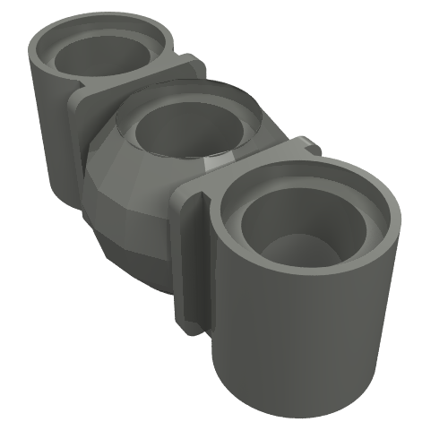 Technic Beam 1 x 3 with Ball Joint in Middle (98577)