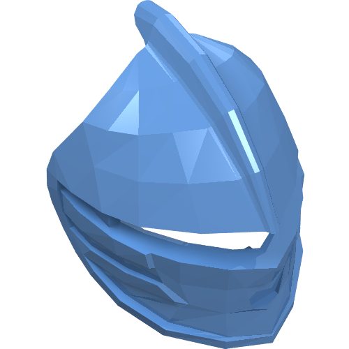 Headwear Accessory Visor Fanciful for Jayko Minifig (48486)
