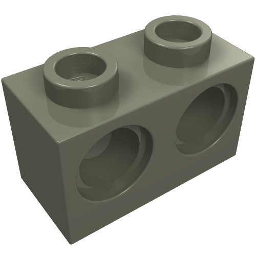 Technic Brick 1 x 2 [2 Holes]