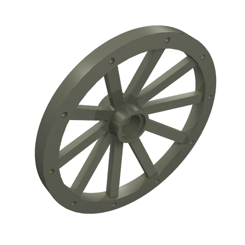 Wheel Wagon Huge (43mm D.) (33211)