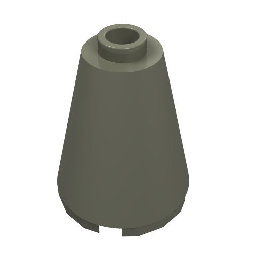 Image of part Cone 2 x 2 x 2, Open Stud
