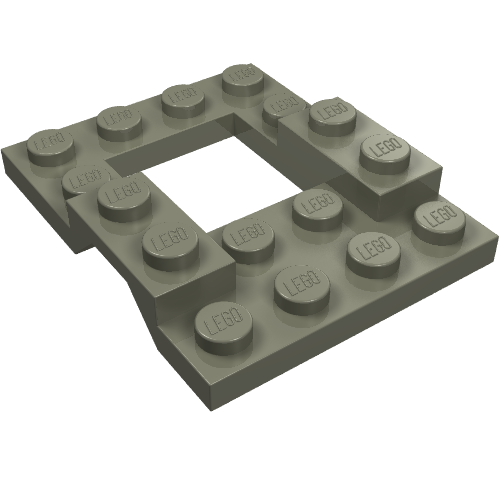 Vehicle Base 4 x 5 with Wheel Arches, 2 x 2 Opening